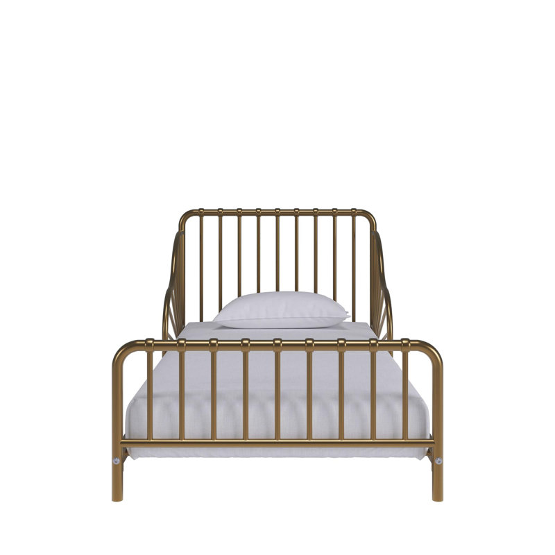 Little Seeds Quinn Whimsical Metal Toddler Bed & Reviews Wayfair